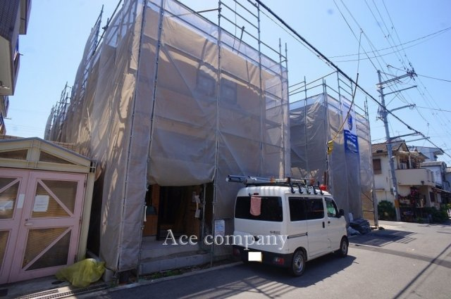 【外観】 | 東住吉区照ケ丘矢田3丁目　【1号棟/全7棟】 | 【只今建築中！現地2026年5月8日現在☆】