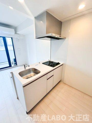 Alivis浪速東SoL TERRACEのキッチン