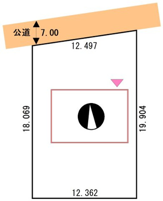 【区画図】 | 大楽毛南5丁目13-24売家