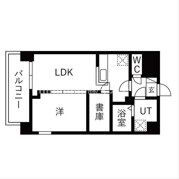 パークス堺筋本町の間取り