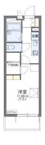 【間取り】 | レオパレス若葉