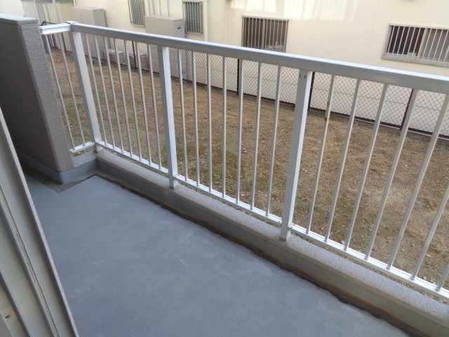 ルグラン嶋津のバルコニー