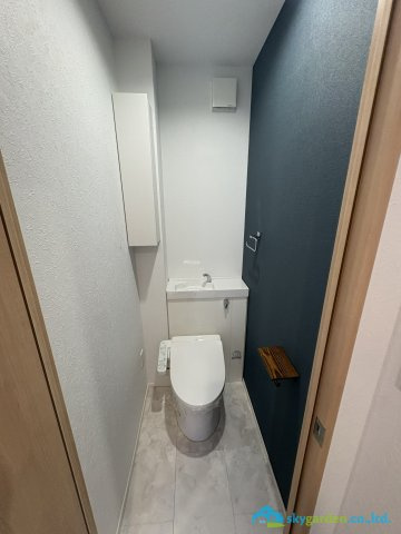 茅ヶ崎市中海岸　中古戸建のトイレ|落ち着いたトイレです