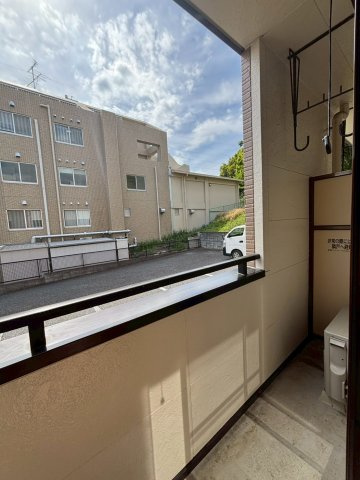 メゾン葉月のバルコニー|バルコニー付きです