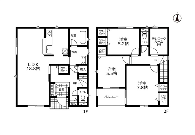 【間取り】 | 東海市加木屋町第36の5号棟【仲介手数料0円】