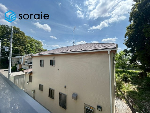 川越市笠幡　中古戸建の前面道路含む現地写真|4月26日撮影