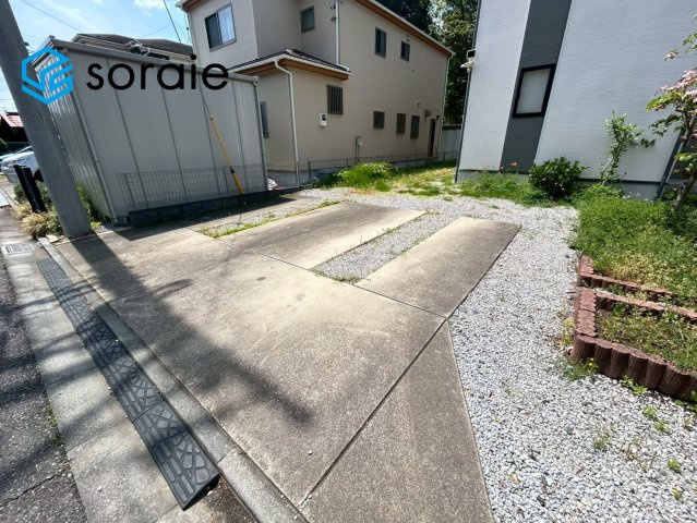 川越市笠幡　中古戸建の駐車場|4月26日撮影