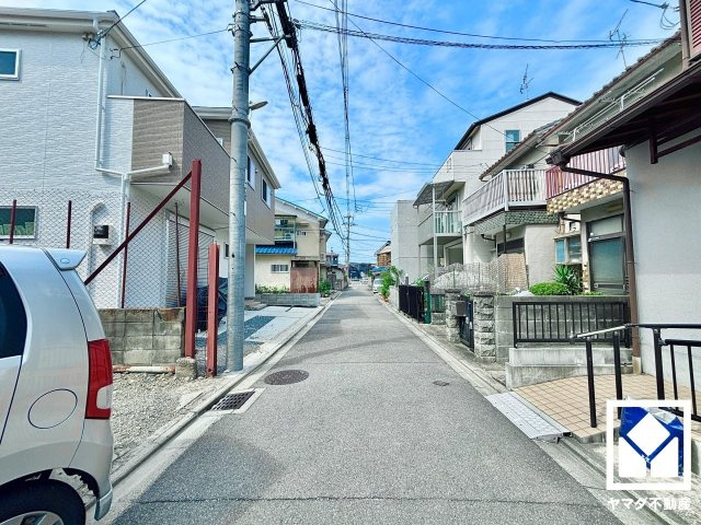 伏見区竹田醍醐田町の前面道路含む現地写真