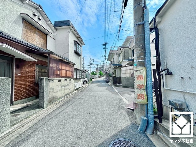 伏見区竹田醍醐田町の前面道路含む現地写真