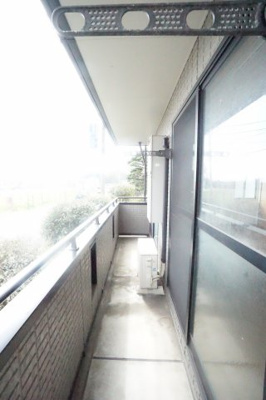 【バルコニー】 | IS・若葉 B | ※同物件・反転タイプの写真です。