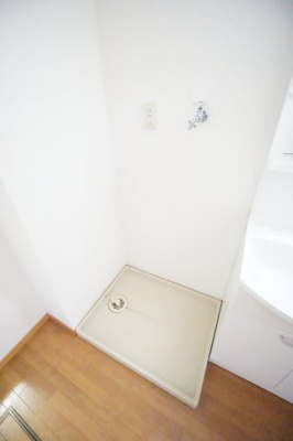 【洗面所】 | IS・若葉 B | ※同物件・反転タイプの写真です。