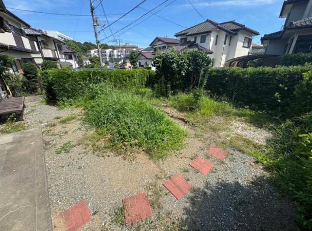 森の里４丁目　中古戸建の庭