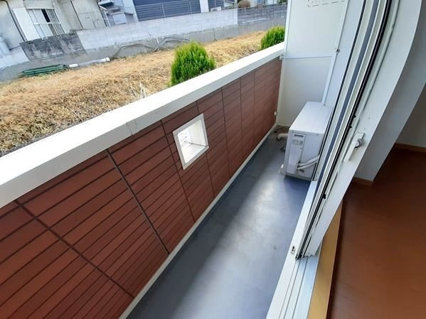 【バルコニー】 | プラスパーⅡ | 落ち着いた時間を過ごせるバルコニーです