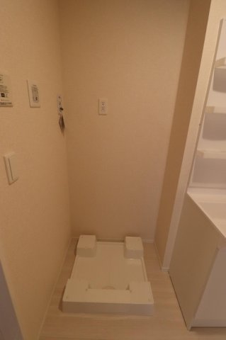 Ｄ－ｒｏｏｍアベタテの洗面所