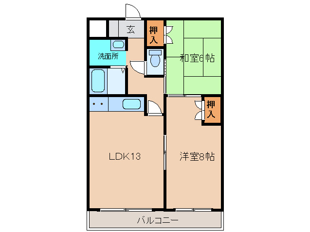 エスペランサ173の間取り
