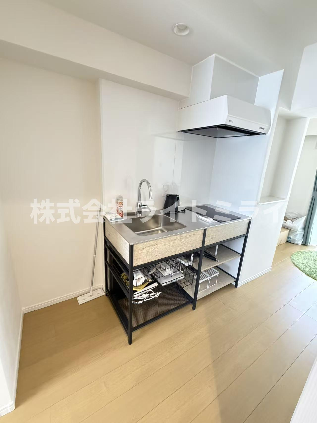 朝日八丁堀マンションのキッチン