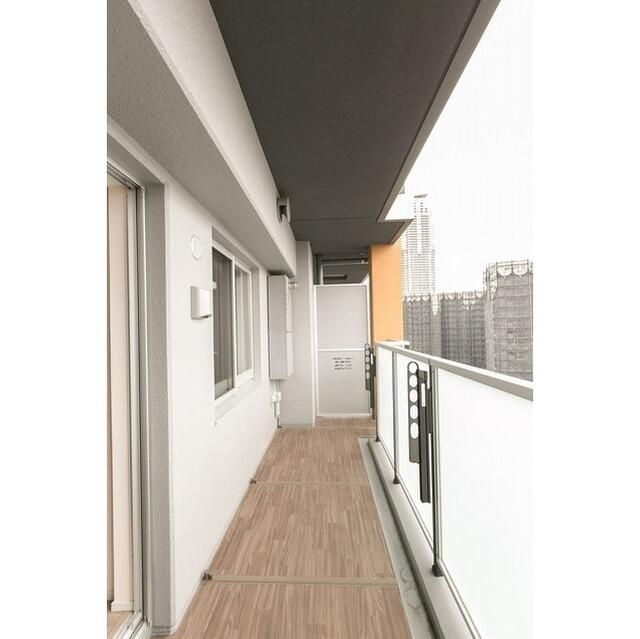 ブランズ川口本町のバルコニー