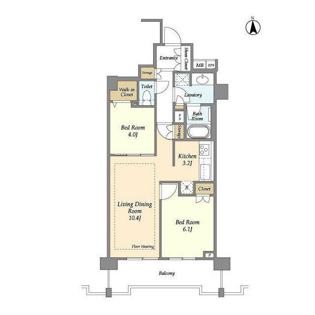 ブランズ川口本町の間取り