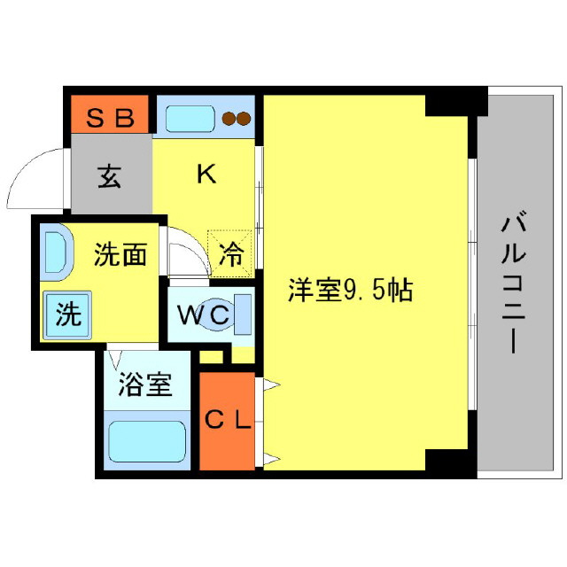 ウィスタリア京橋の間取り