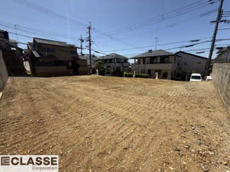 【前面道路含む現地写真】 | 宇治市木幡御蔵山　3区画1号地　売土地　建築条件付き