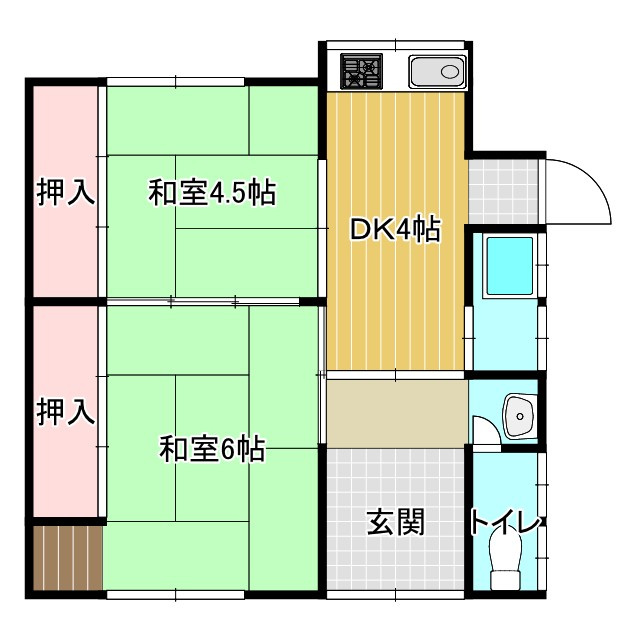 大村貸家の間取り