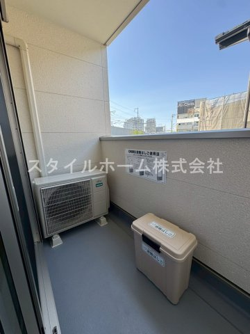 ジーメゾン豊橋レリウスのバルコニー