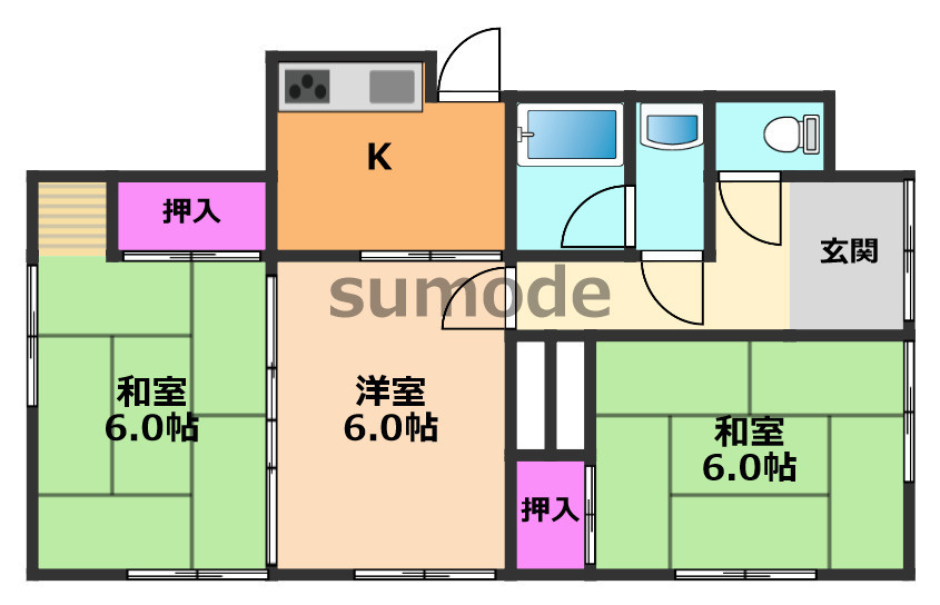 宮本短期の間取り