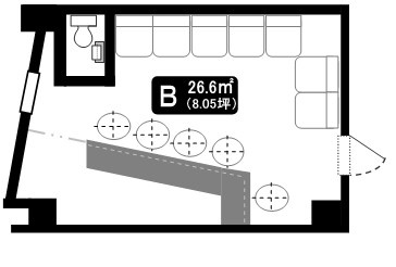 【間取り】 | 狸小路ビル