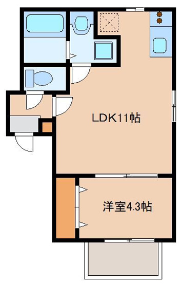 【間取り】 | Kate貝塚　★プライスホームなら仲介手数料が割引価格です★