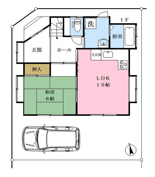 川越市今成４丁目　中古戸建の間取り|令和8年5月8日撮影。