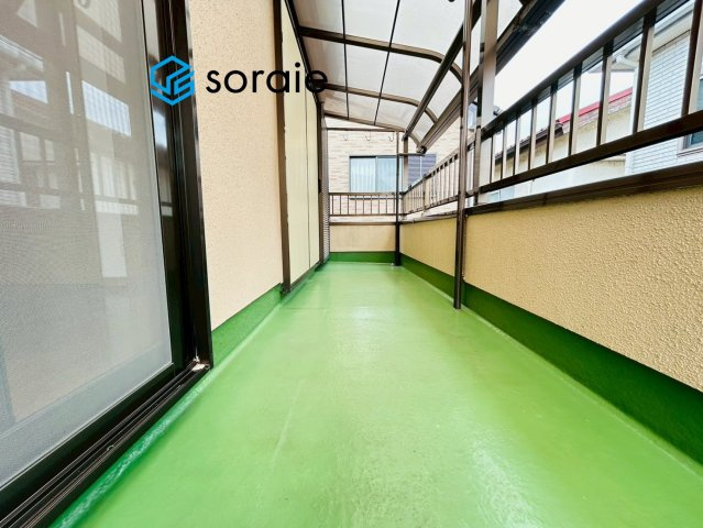 川越市今成４丁目　中古戸建のバルコニー|令和8年5月8日撮影。