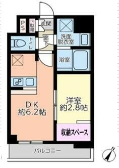 ドゥーエ浅草橋Ⅱの間取り