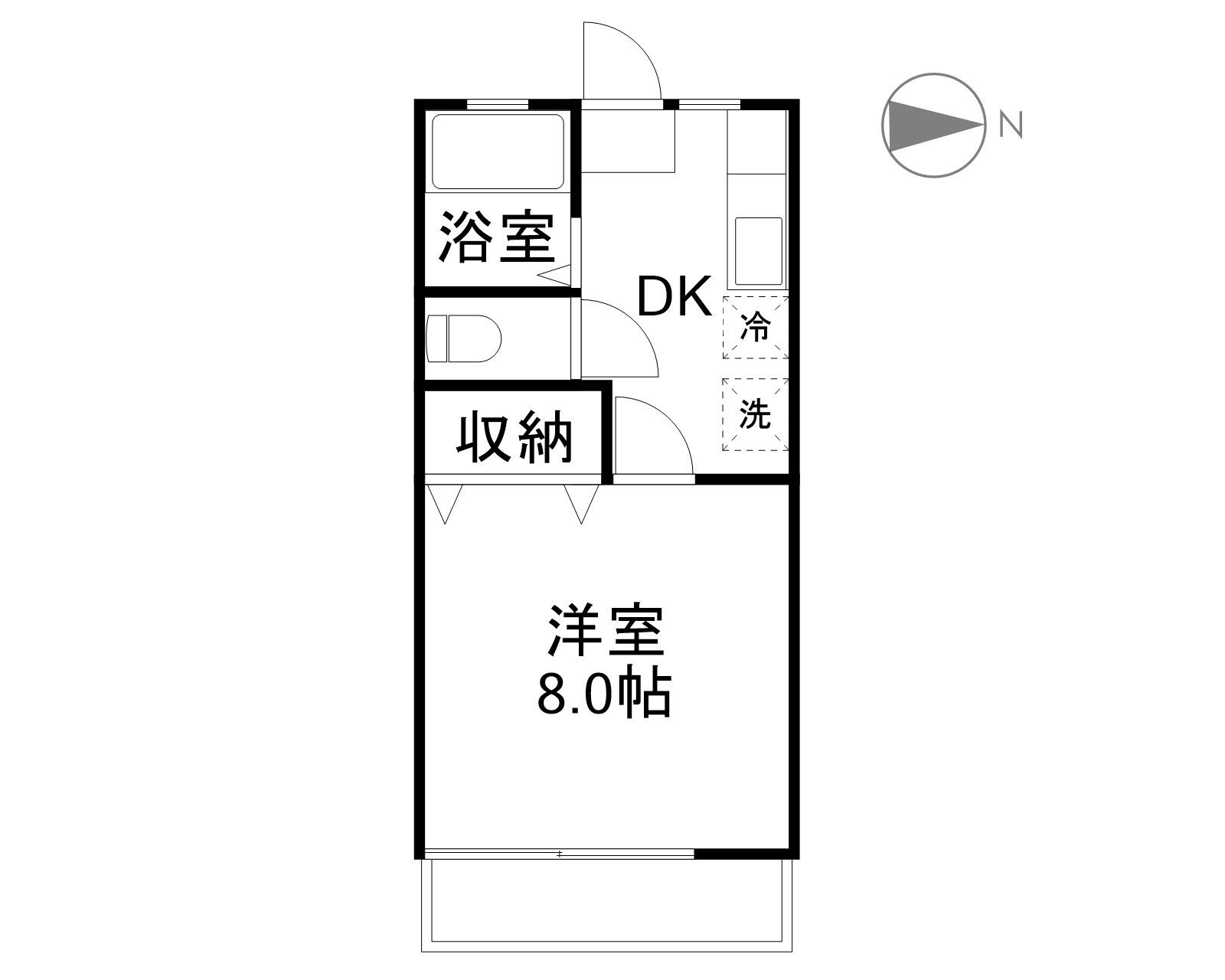 ハーベスト藤の間取り