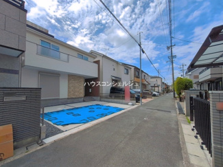 【前面道路含む現地写真】 | 名古屋市千種区東千種台813【仲介手数料無料】新築一戸建て