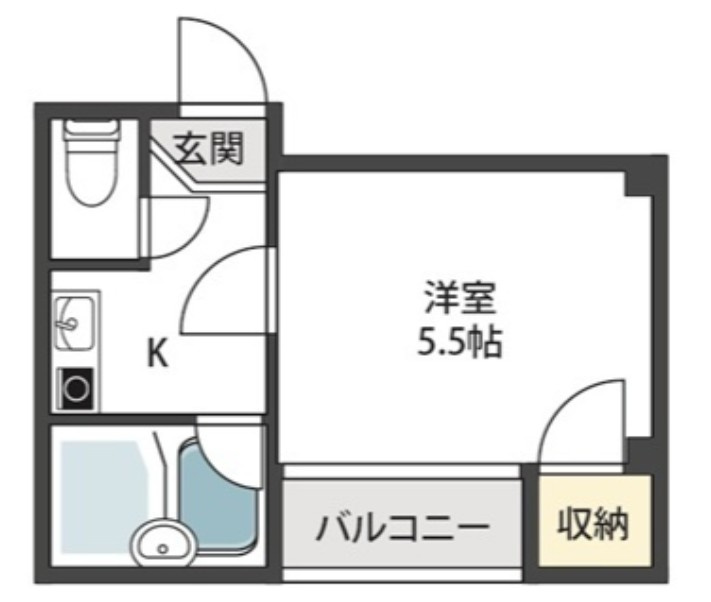 シャルマン大宮の間取り