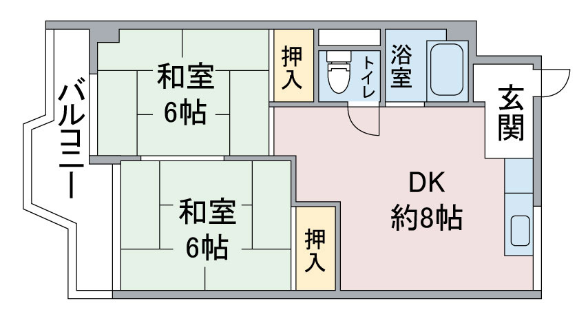 小林ビルの間取り