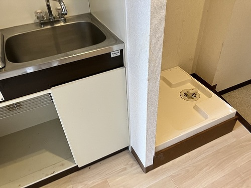 ライオンズマンション丸の内第５の設備|室内洗濯機置場　※前回募集時2025年6月の写真