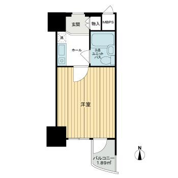 ライオンズマンション丸の内第５の間取り