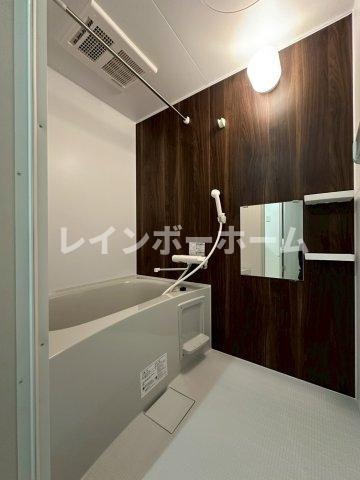 KEIAI RESIDENCE せんげん台Ⅵの浴室|※建築中のため同施工会社参考写真となります。