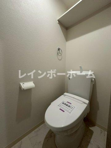KEIAI RESIDENCE せんげん台Ⅵのトイレ|※建築中のため同施工会社参考写真となります。