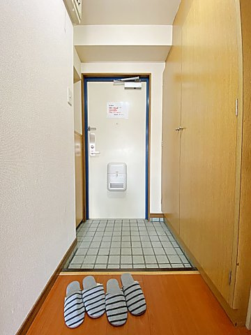 メゾン鶴里の玄関|毎日通る玄関はこちらです