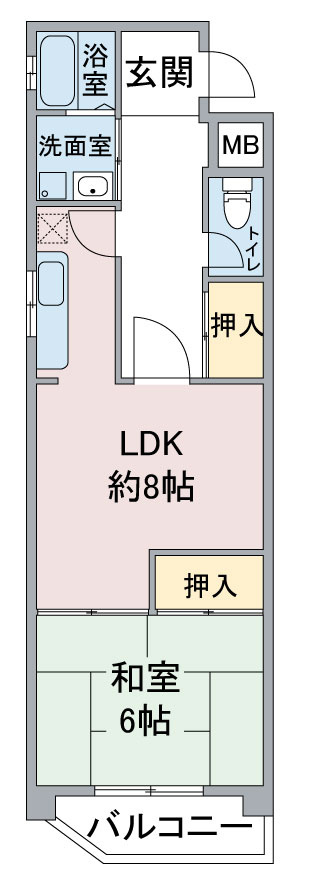 リバーサイド・ヒルの間取り