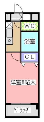 マーブルクレスト五軒家の間取り
