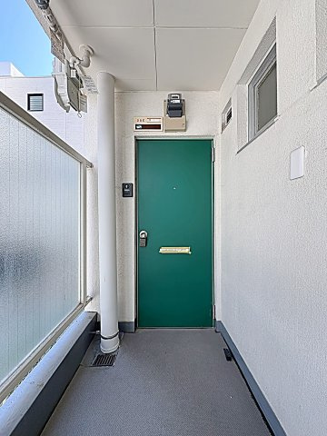 ユタカマンションの玄関|ゆったりとした玄関です