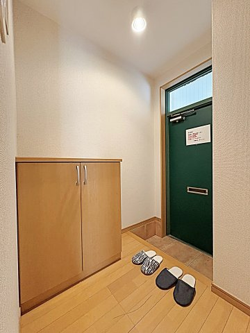 ユタカマンションの玄関|ゆったりとした玄関です