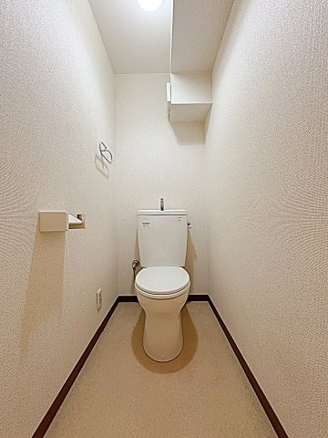 ユタカマンションのトイレ|シンプルで使いやすいトイレです