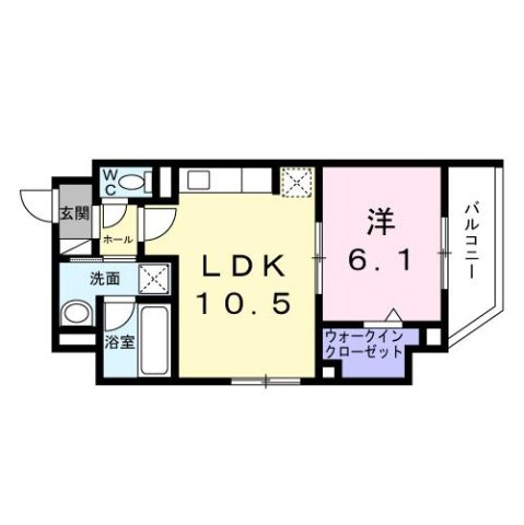 スカイノッツ北赤羽の間取り