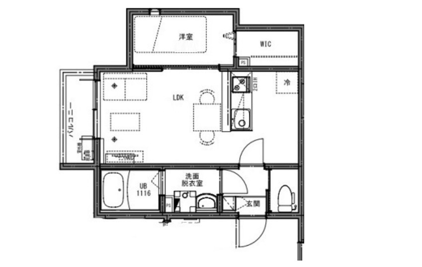 KEIAI RESIDENCE せんげん台Ⅵの間取り