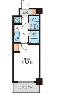 【間取り】 | メゾン西馬込