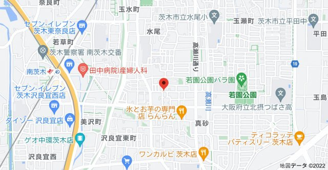 竹島マンションの地図